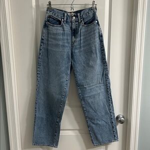 madewell - baggy straight jean
